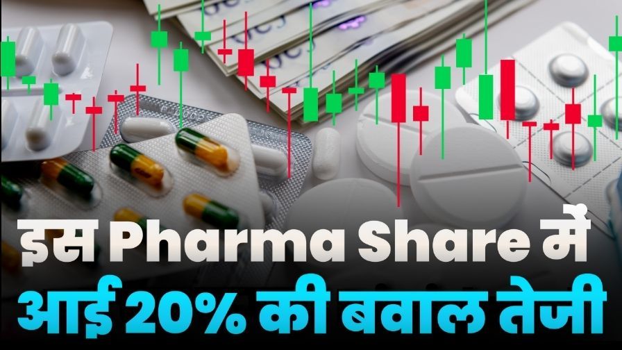 Pharma Share Rised 20 Percente Rapidly